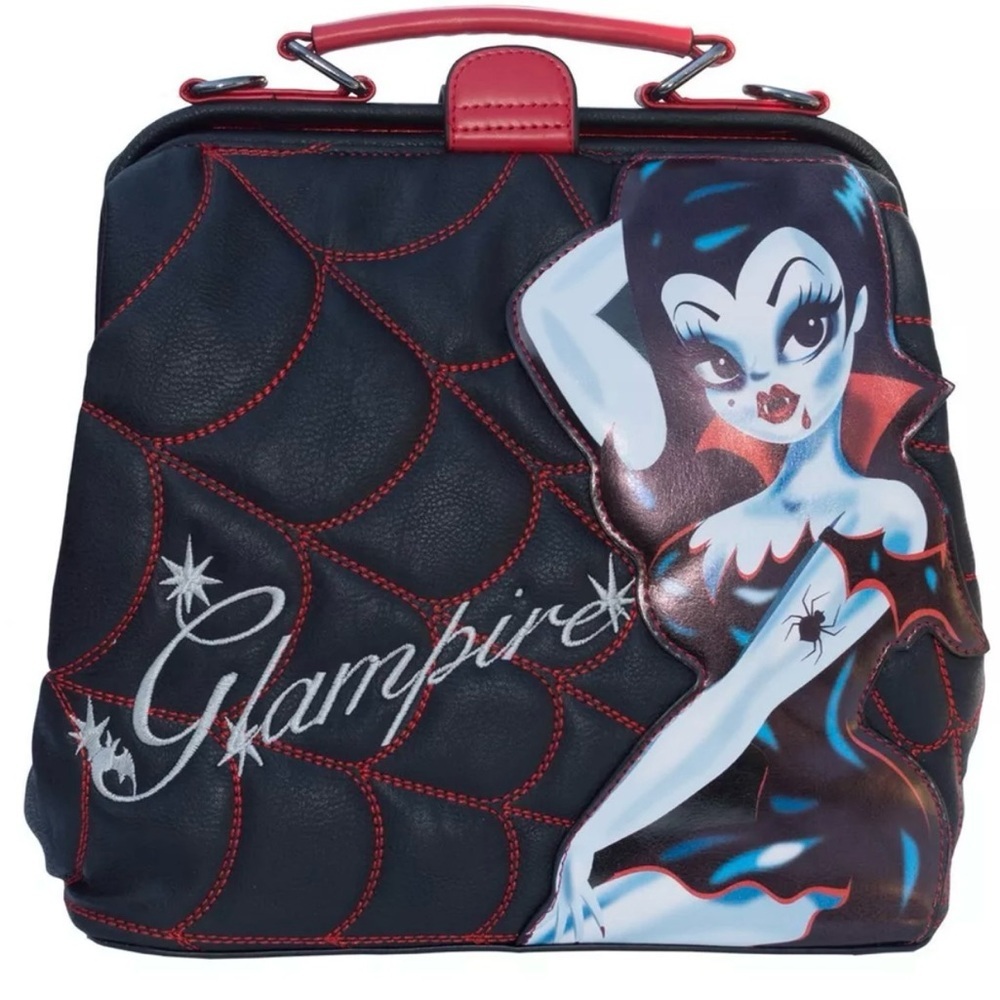 New Kreepsville 666 Glampire Doctor's Bag Gothic Punk Emo Fashions